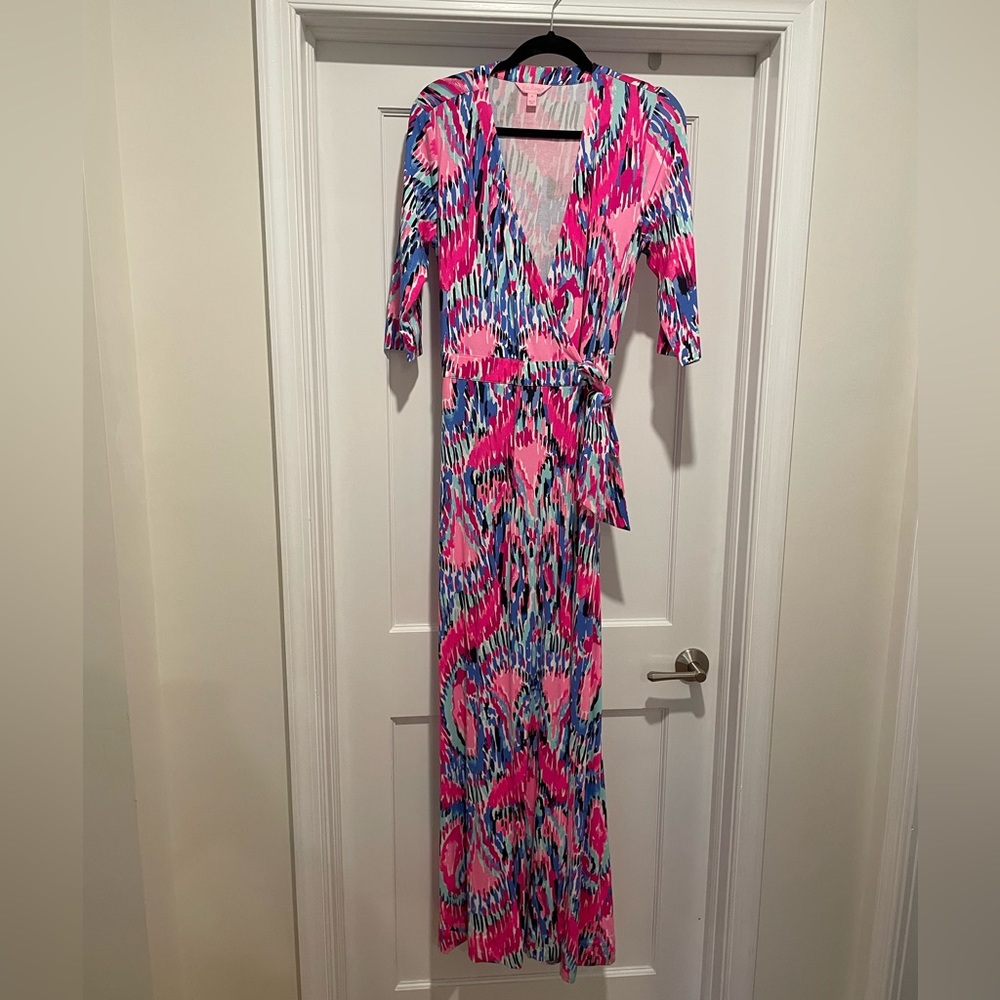Lilly Pulitzer Maxi Wrap Dress